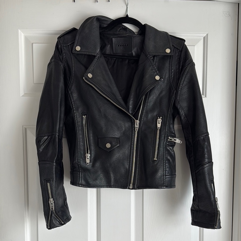 Women's Black Leather Jacket